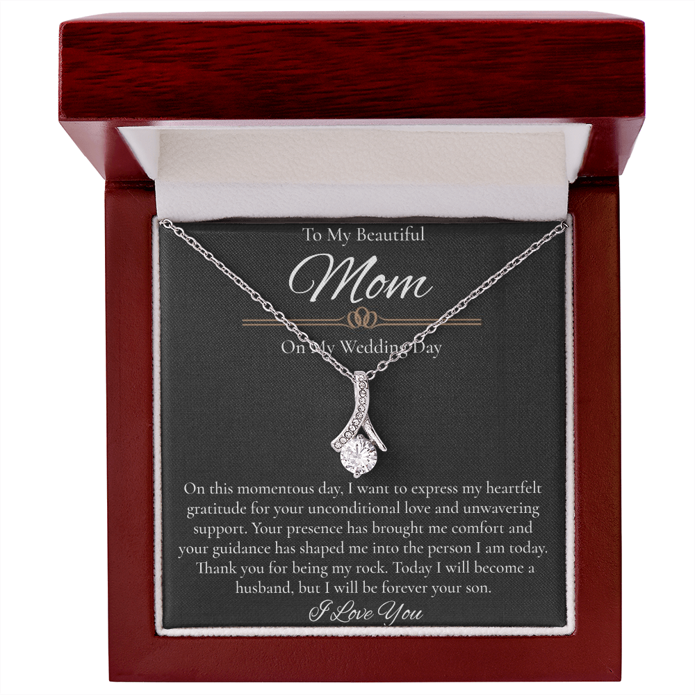 Mother Of The Groom Gift From Son, Necklace