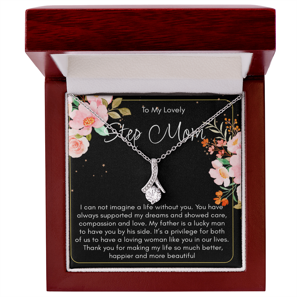 Necklace For A Wonderful Step Mom
