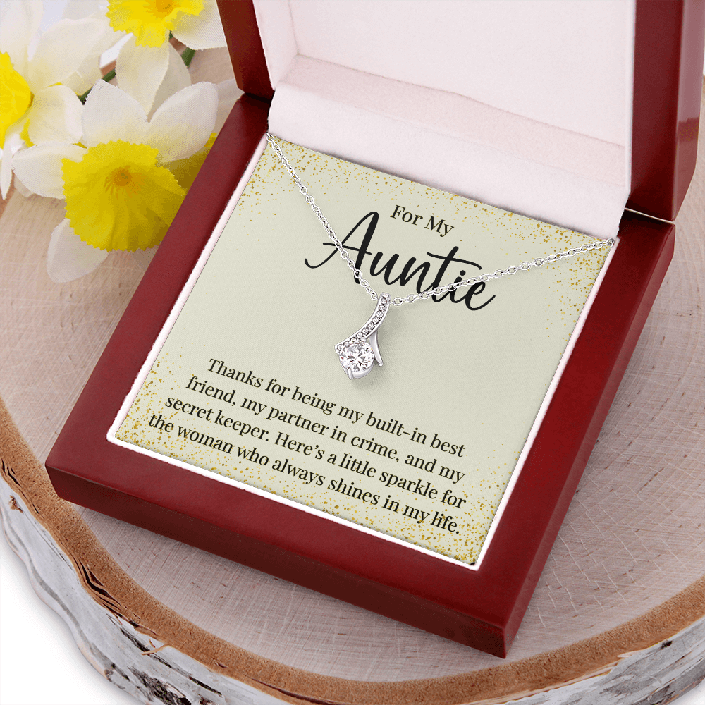 Necklace For Sparkly Auntie!