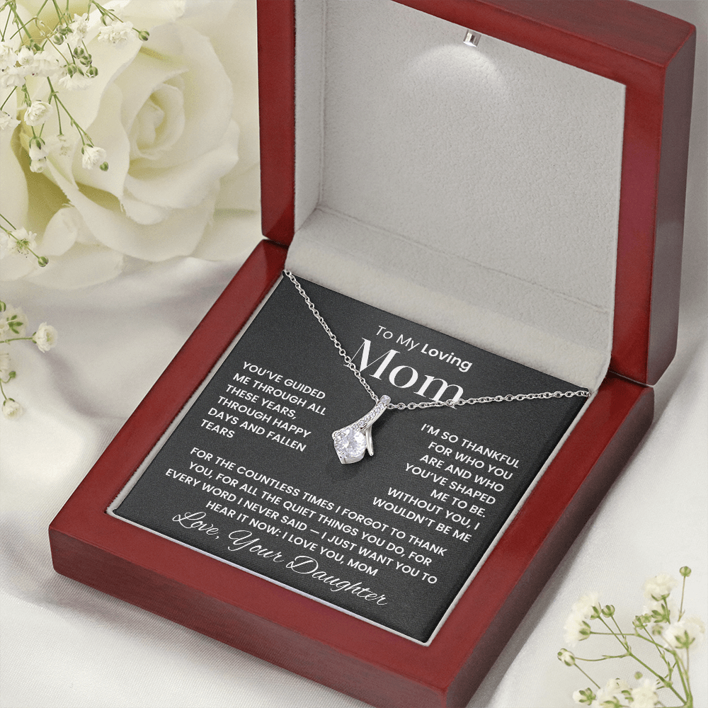 A Necklace for Mom — Thank You for Everything, Love Your Daughter