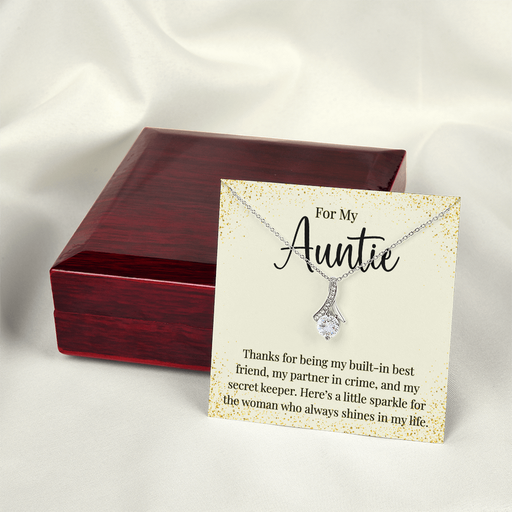 Necklace For Sparkly Auntie!