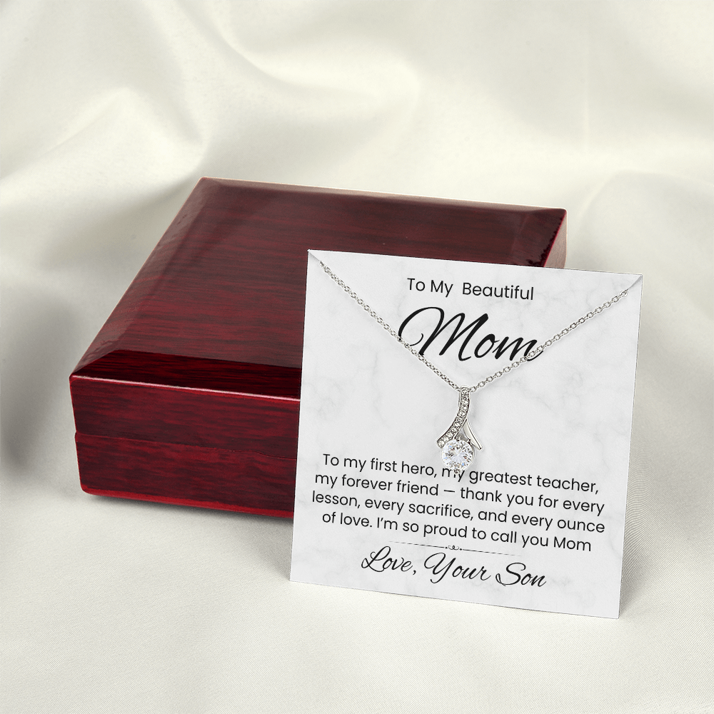 A Necklace for Mom — From Your Grateful Son