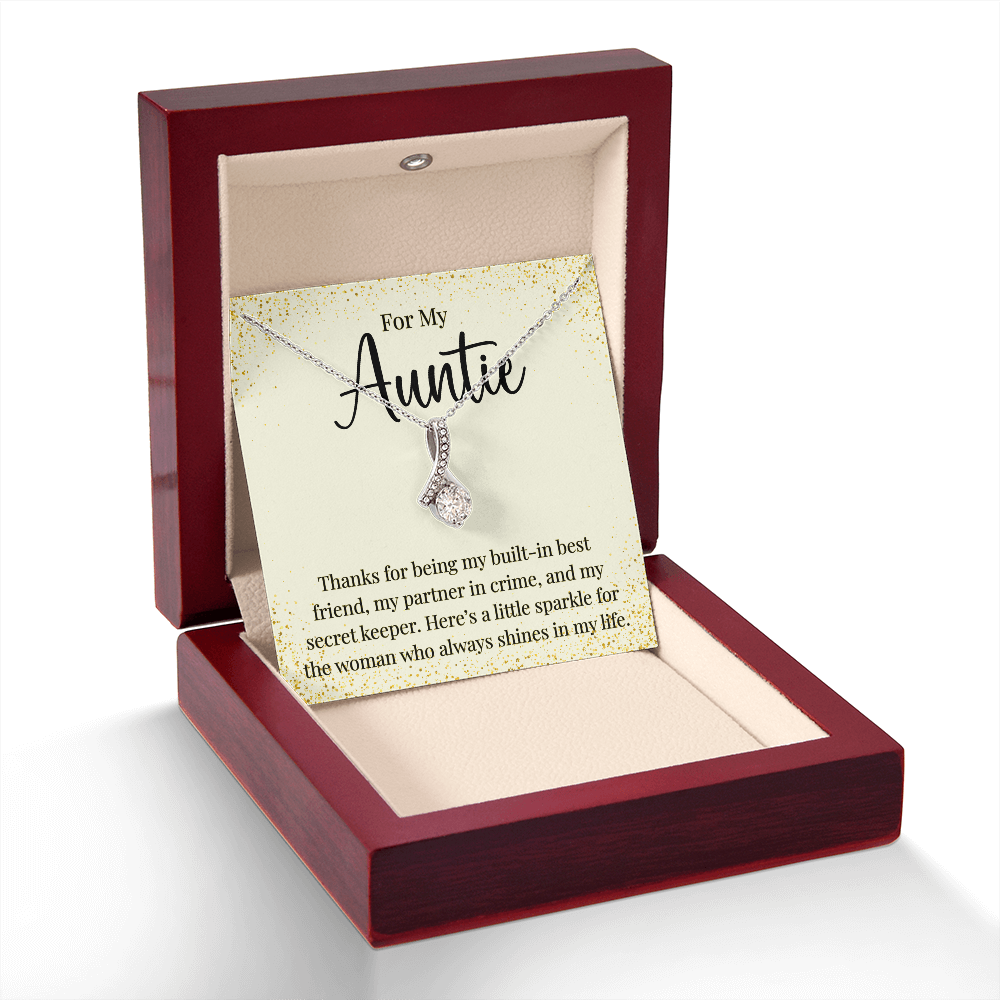 Necklace For Sparkly Auntie!