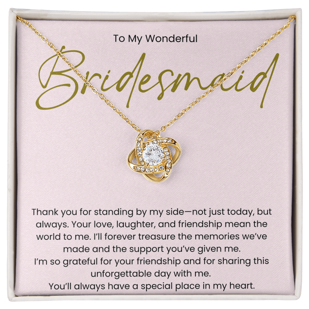 Thank You Gift For Bridesmaid