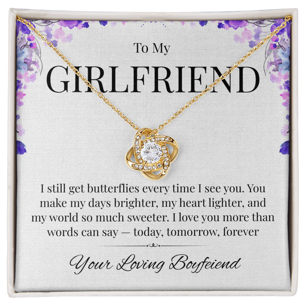 Butterflies Forever — Necklace for Girlfriend