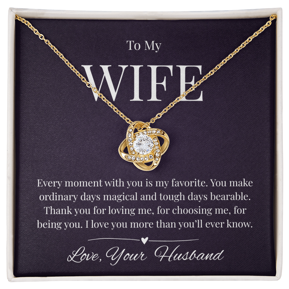 Necklace From Husband To Wife, Thank You For Being You