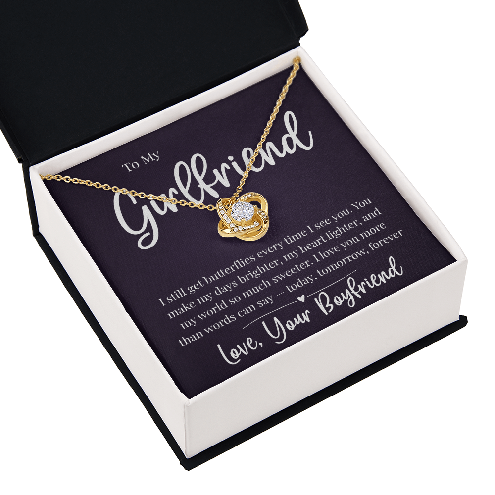 Butterflies Forever — Necklace for Girlfriend