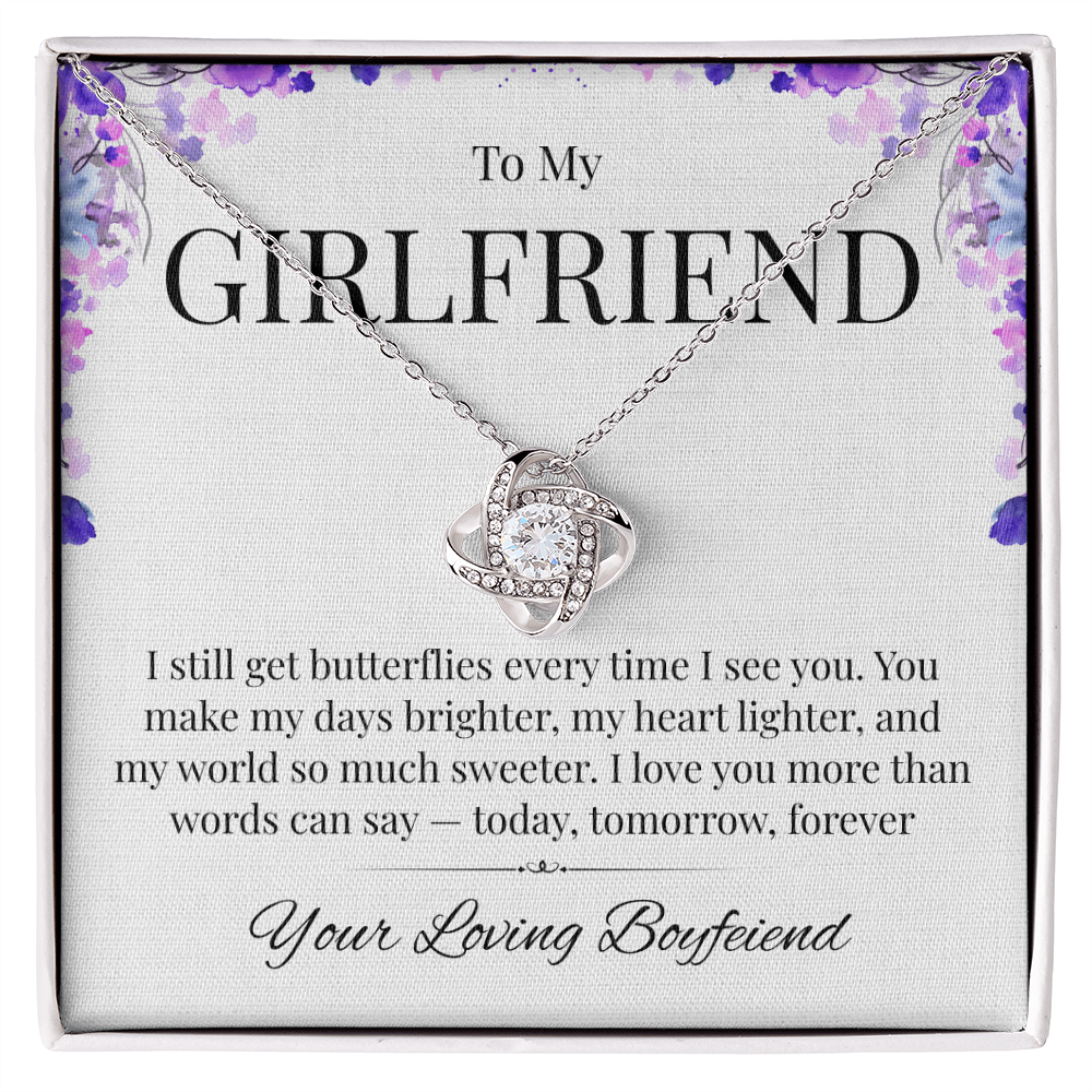 Butterflies Forever — Necklace for Girlfriend
