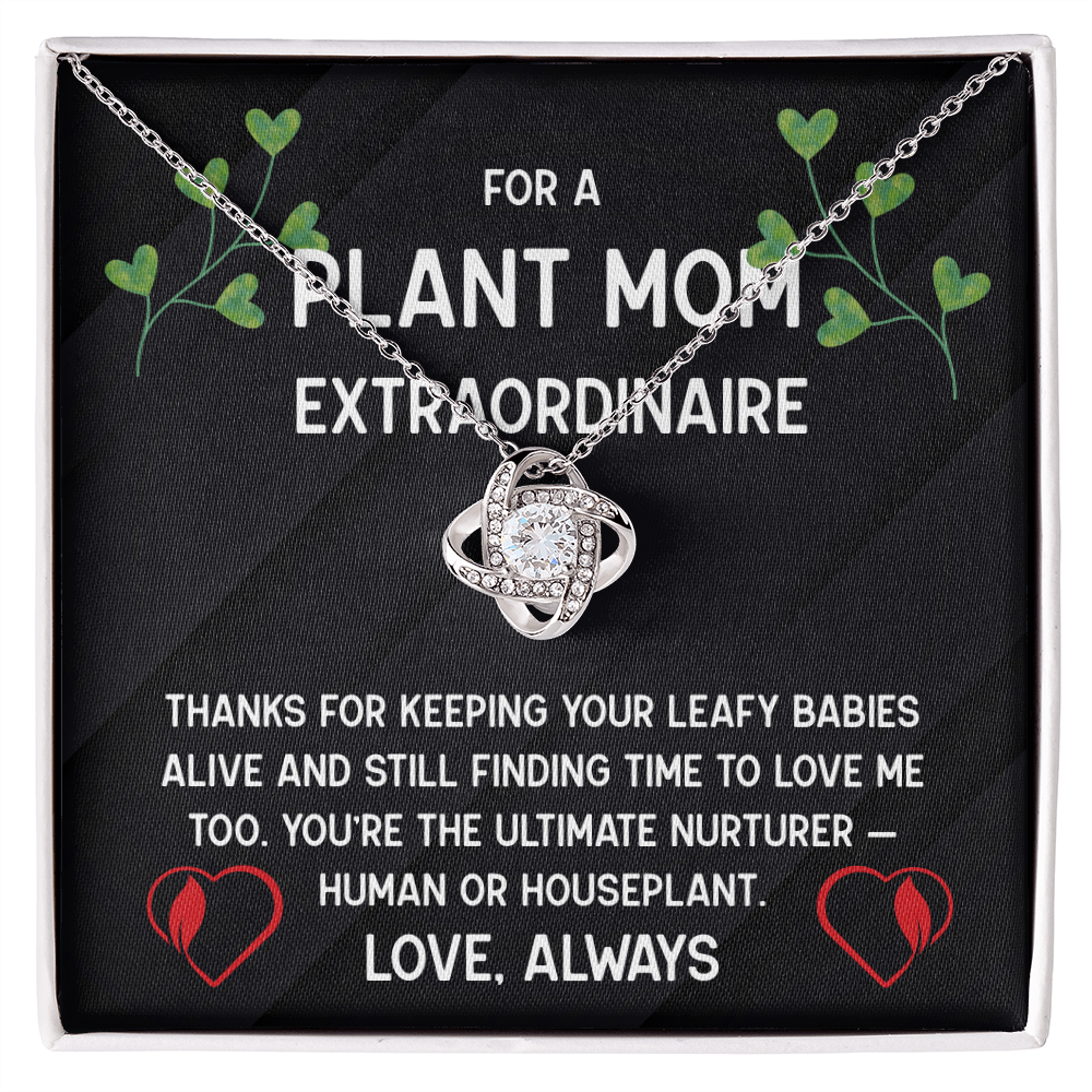 Plant Mom Necklace - For The Ultimate Nurturer!