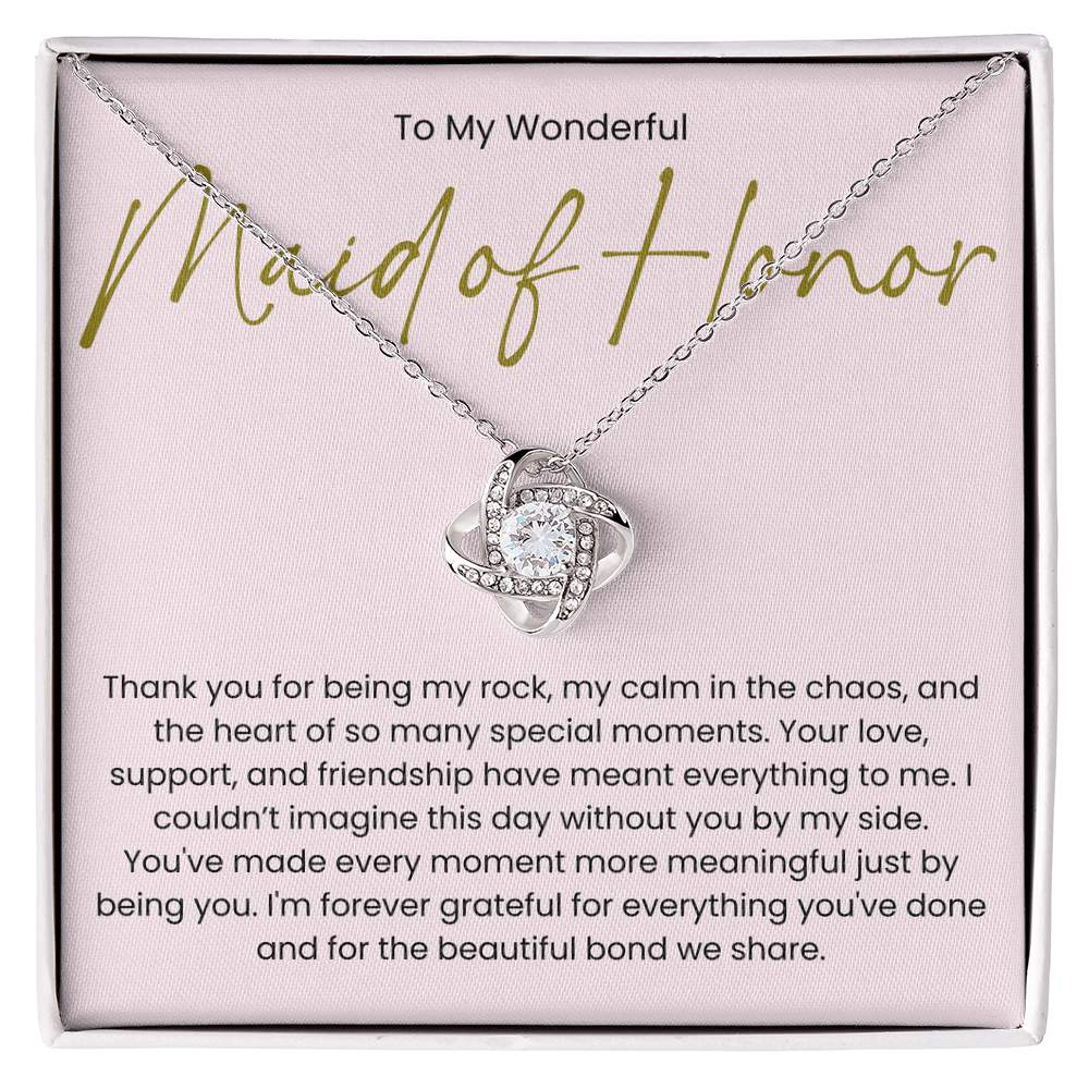 Thank You Gift For The Maid Of Honor