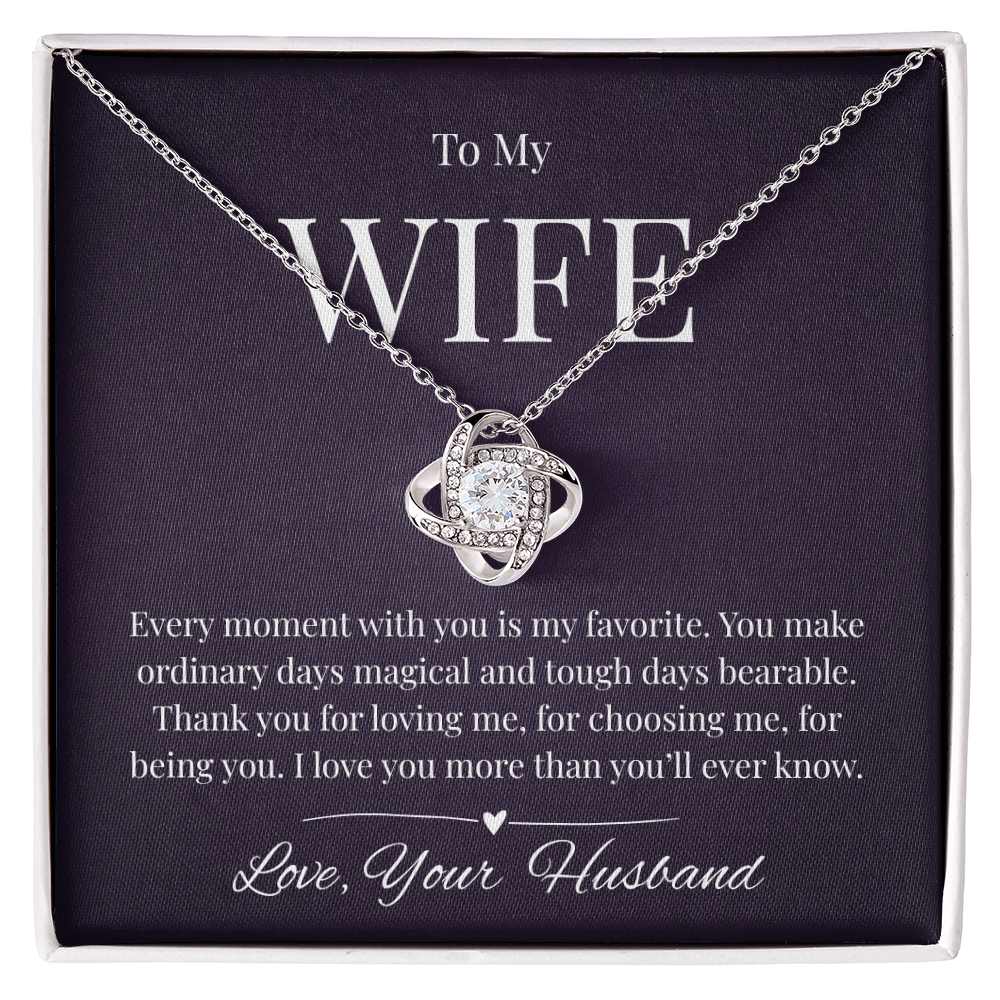 Necklace From Husband To Wife, Thank You For Being You