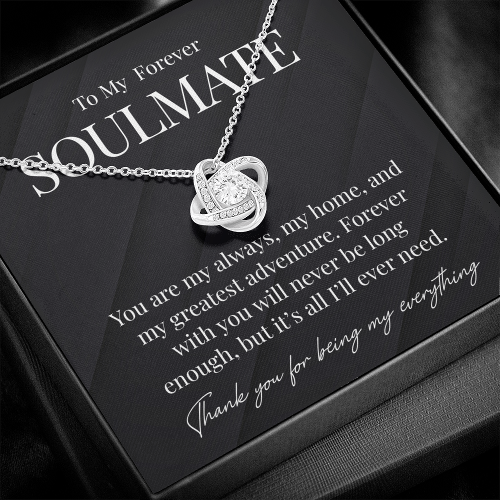 To My Forever Soulmate Necklace 💖