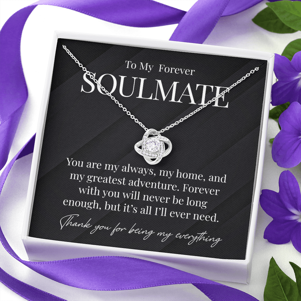 To My Forever Soulmate Necklace 💖