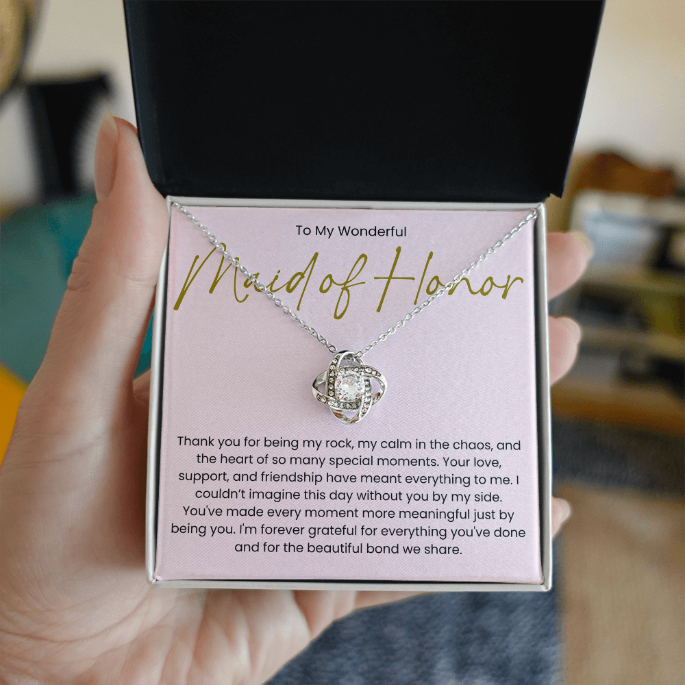 Thank You Gift For The Maid Of Honor