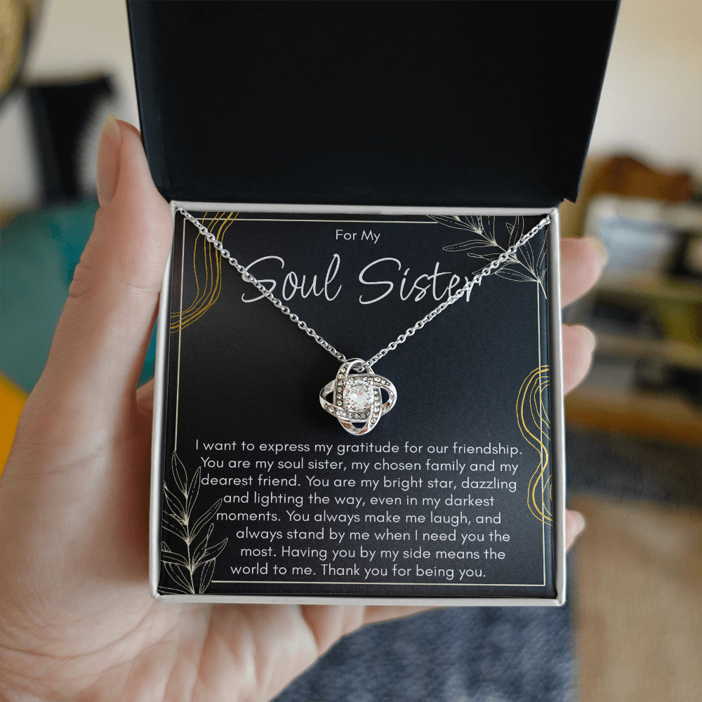Soul Sister Necklace For Best Friend
