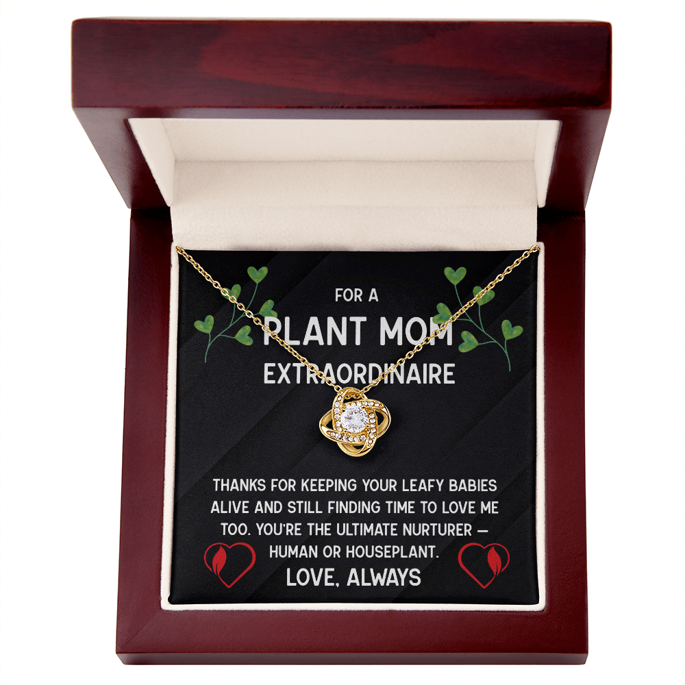 Plant Mom Necklace - For The Ultimate Nurturer!