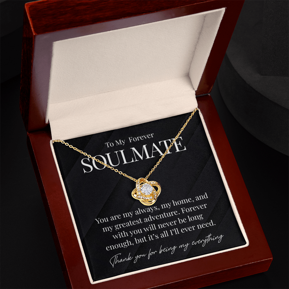 To My Forever Soulmate Necklace 💖