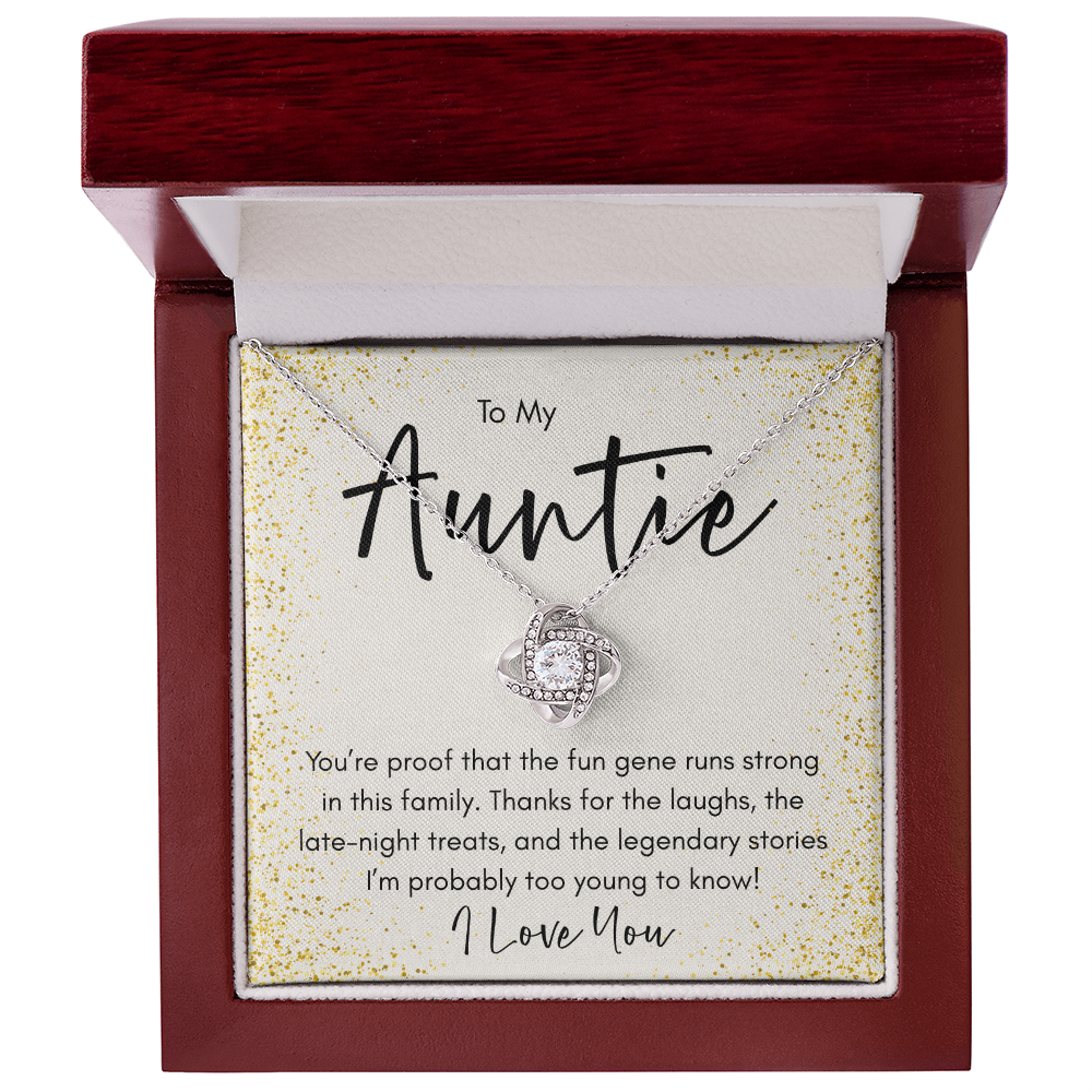 Necklace For A Fun Auntie
