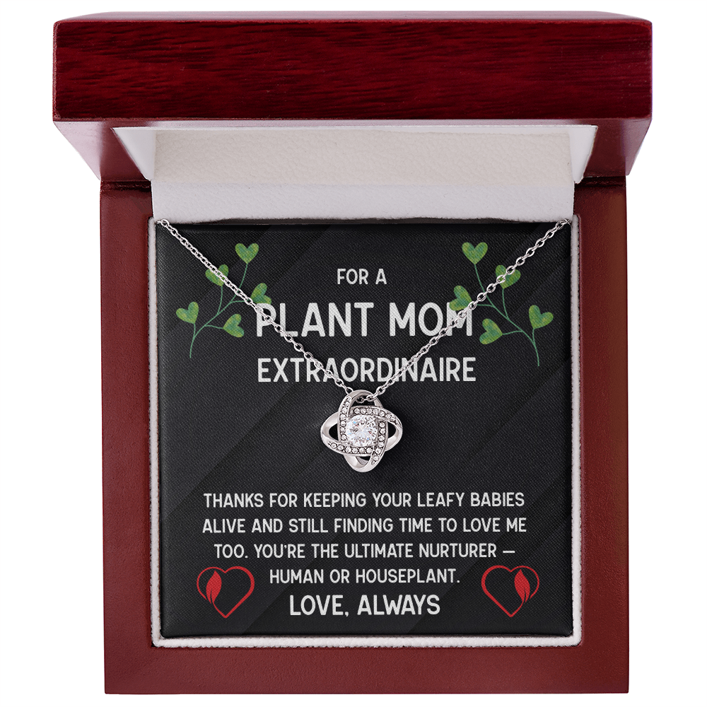 Plant Mom Necklace - For The Ultimate Nurturer!