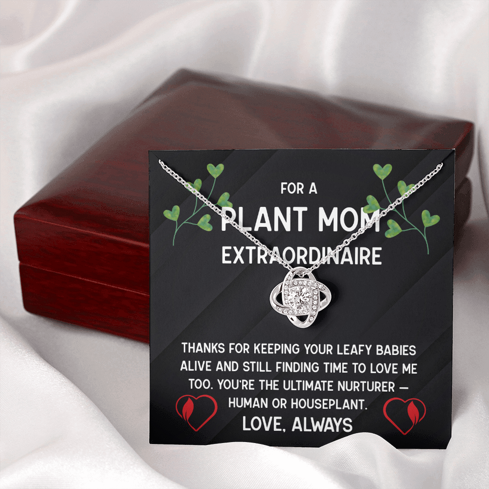 Plant Mom Necklace - For The Ultimate Nurturer!