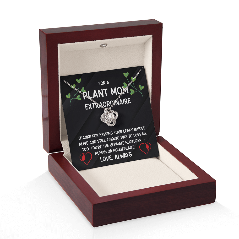 Plant Mom Necklace - For The Ultimate Nurturer!