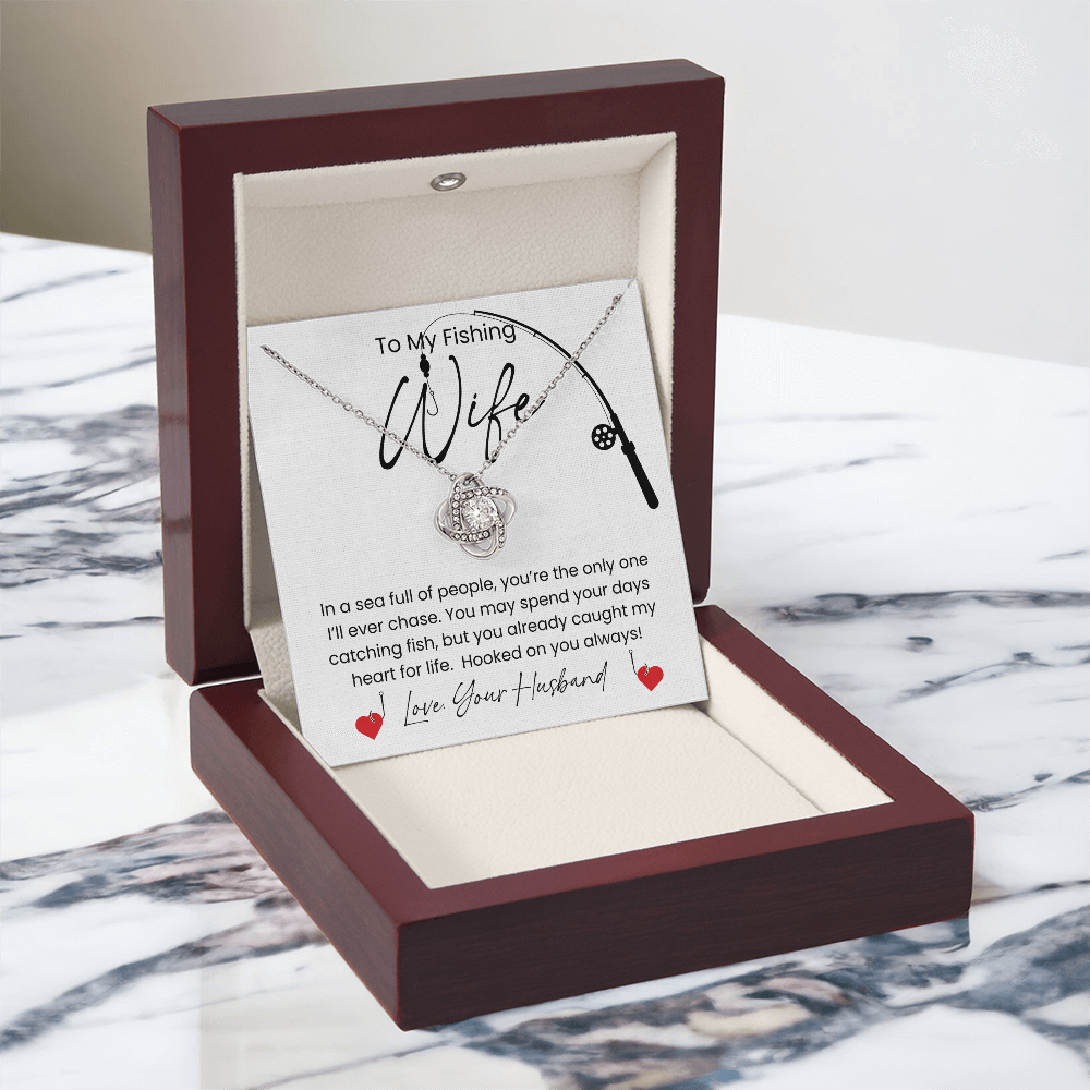 Gift For Your Fishing Wife, Who Caught Your Heart!
