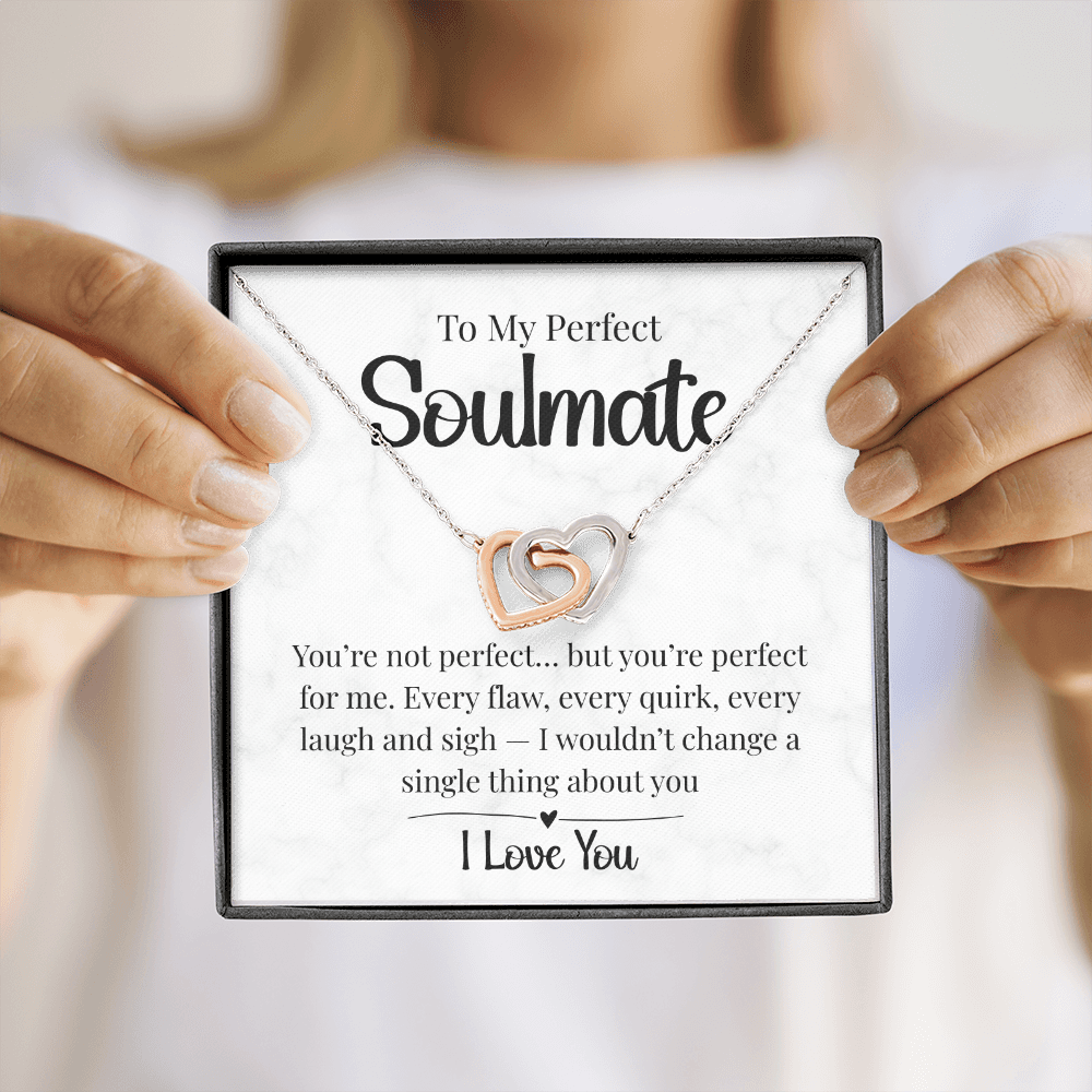 To My Perfect Soulmate Necklace 💎