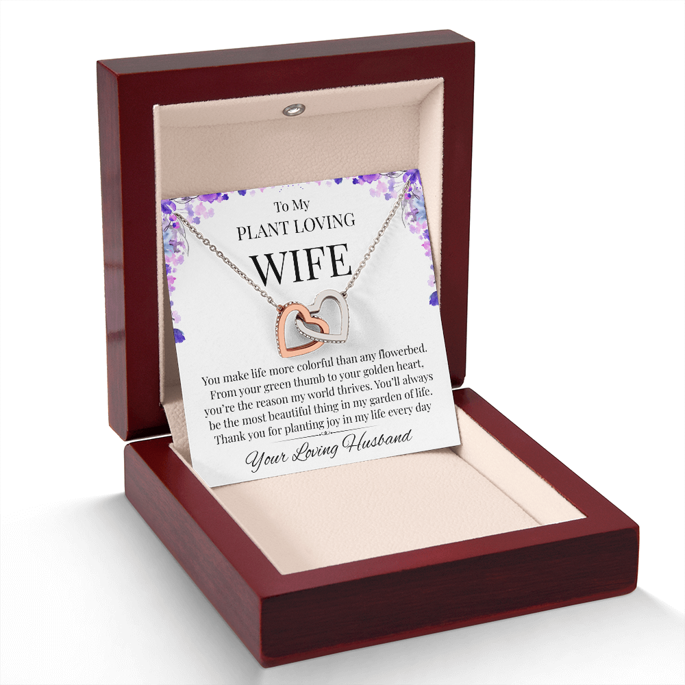 Gift For Your Plant Loving Wife - The Reason Your World Thrives