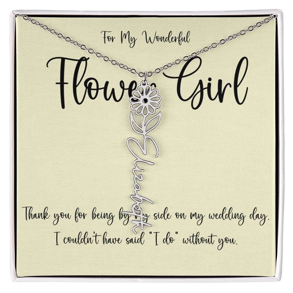 Thank You Gift For Flower Girl