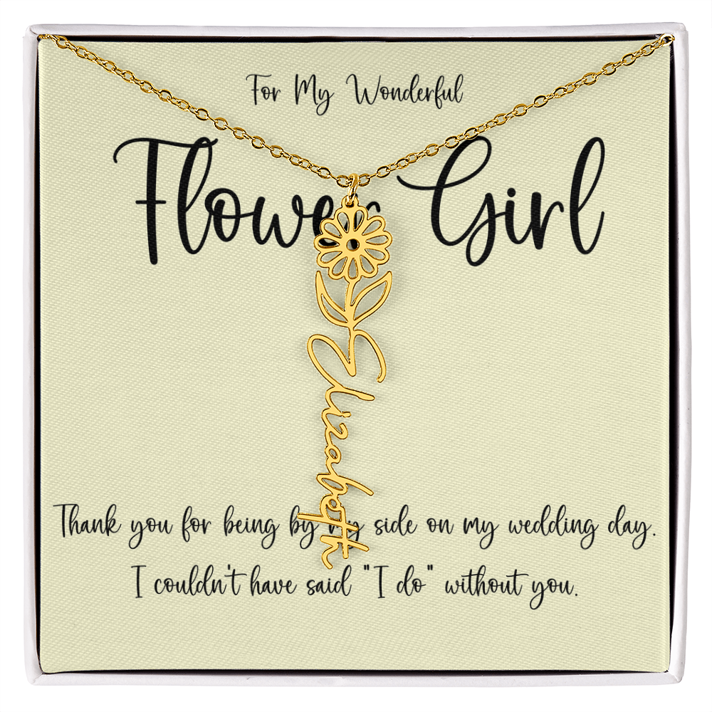 Thank You Gift For Flower Girl