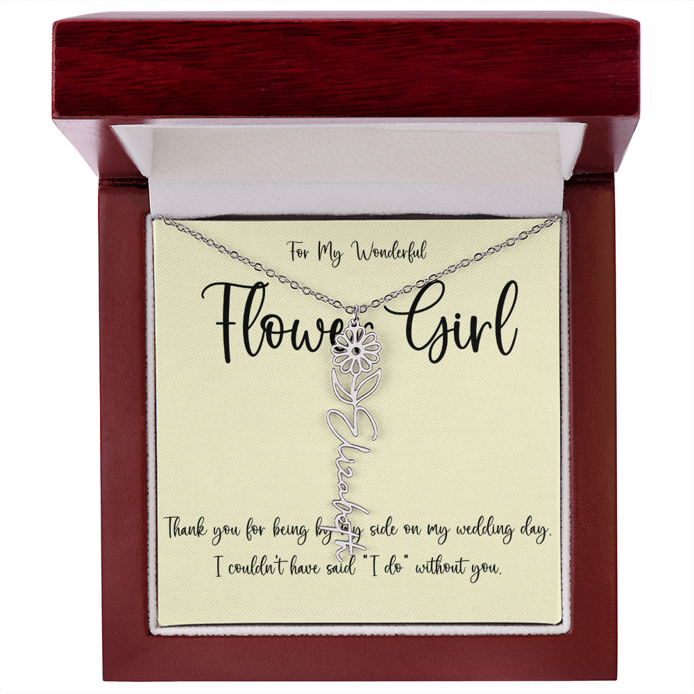 Thank You Gift For Flower Girl