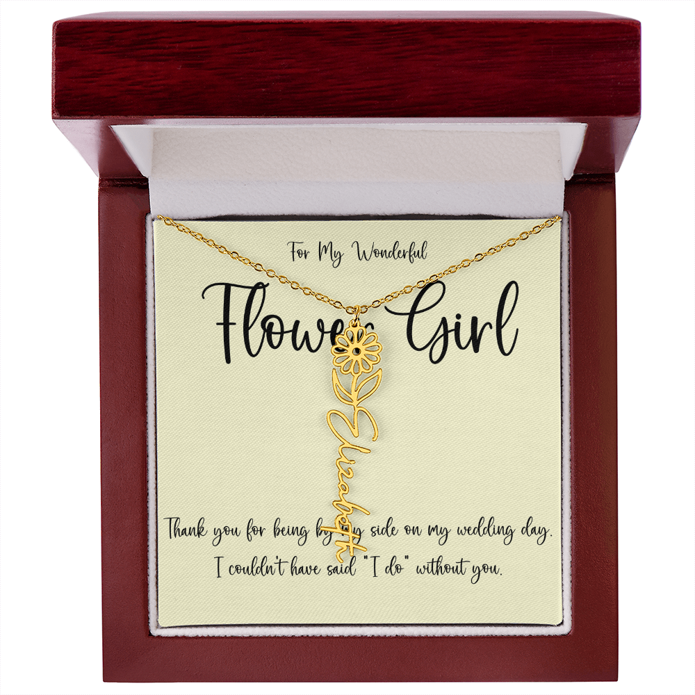 Thank You Gift For Flower Girl