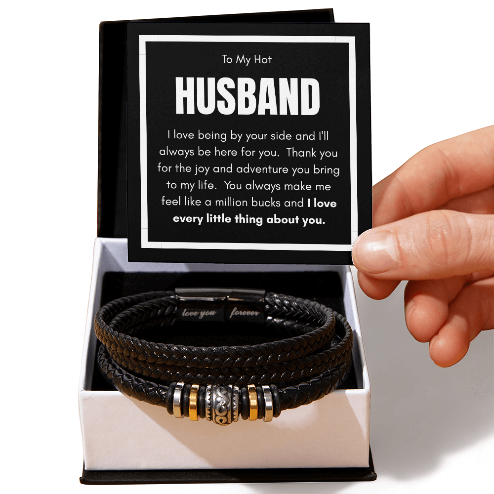 Love Everything About You, Bracelet For Husband