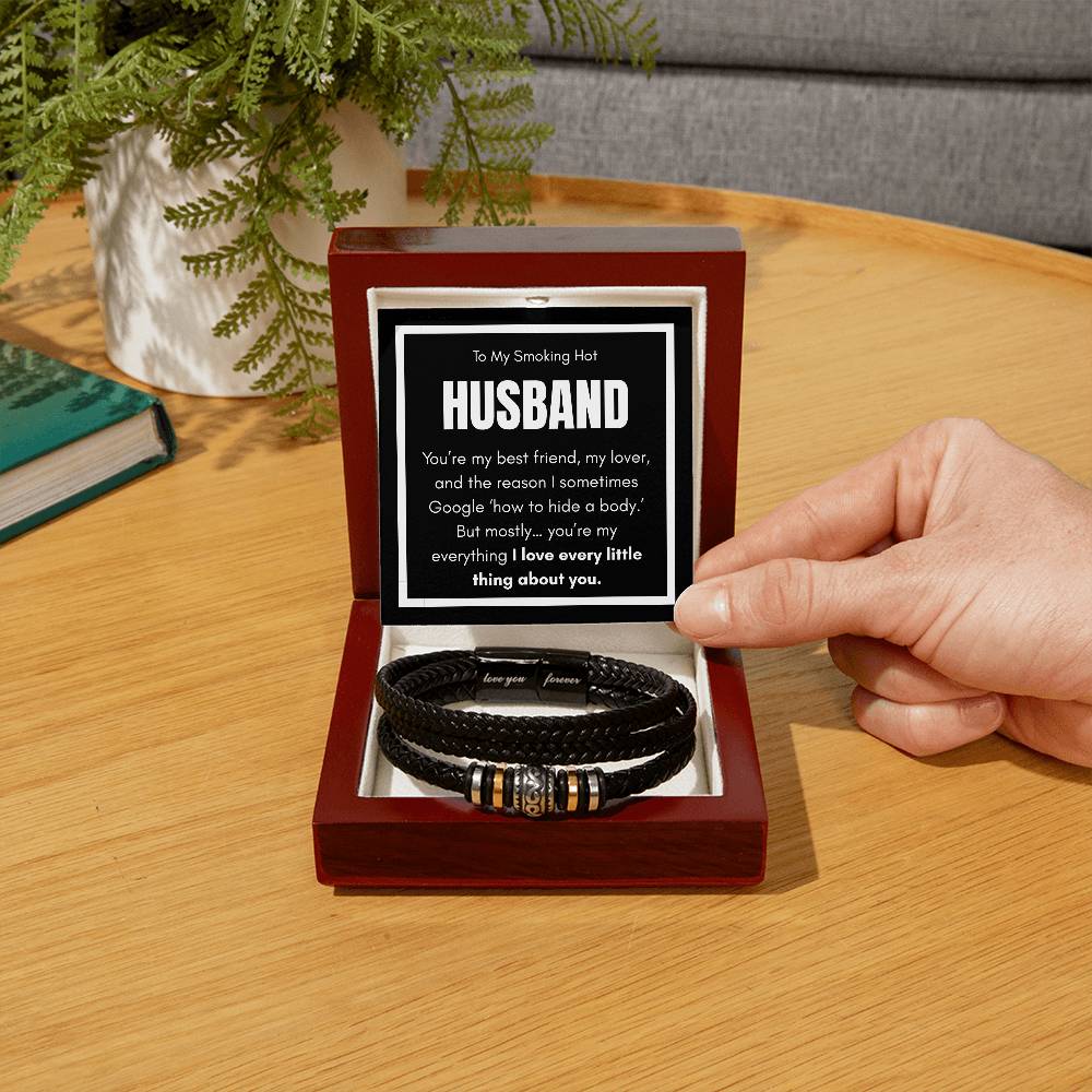 The “My Everything” Husband Bracelet — Love with a Side of Humor