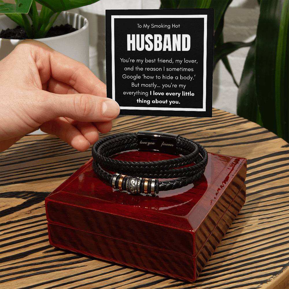 The “My Everything” Husband Bracelet — Love with a Side of Humor