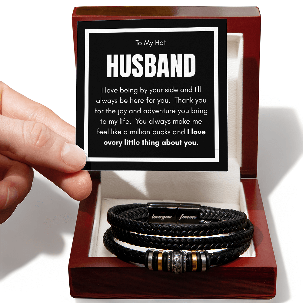 Love Everything About You, Bracelet For Husband