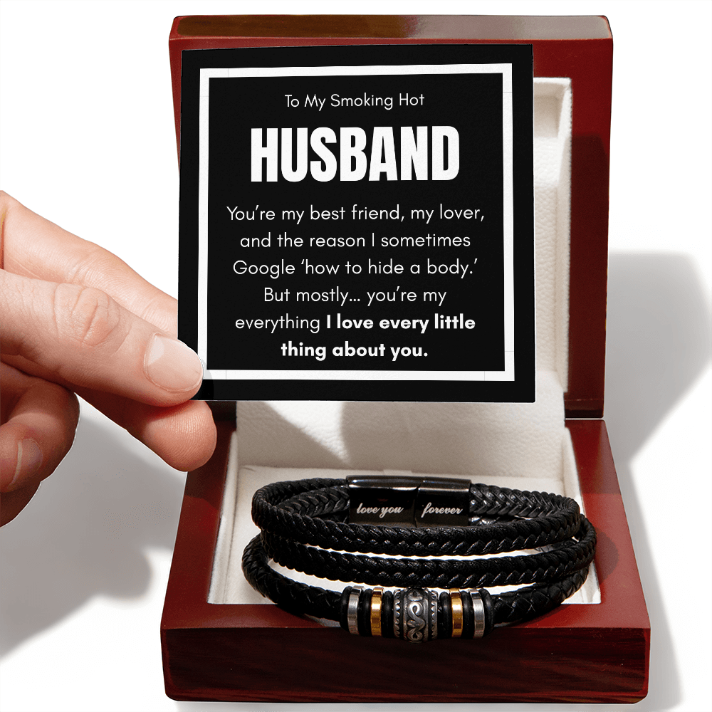 The “My Everything” Husband Bracelet — Love with a Side of Humor