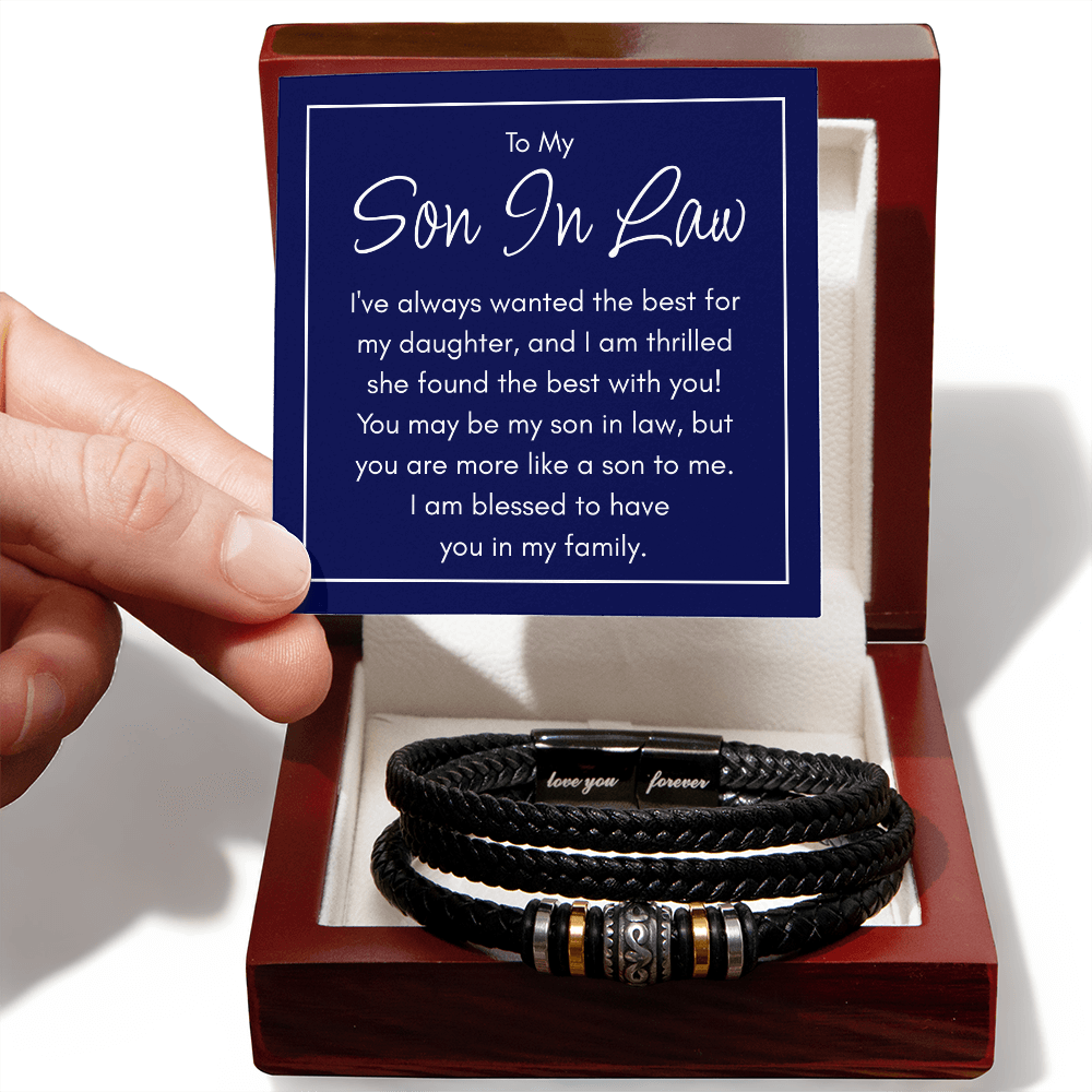 Gift Bracelet For A Wonderful Son In Law