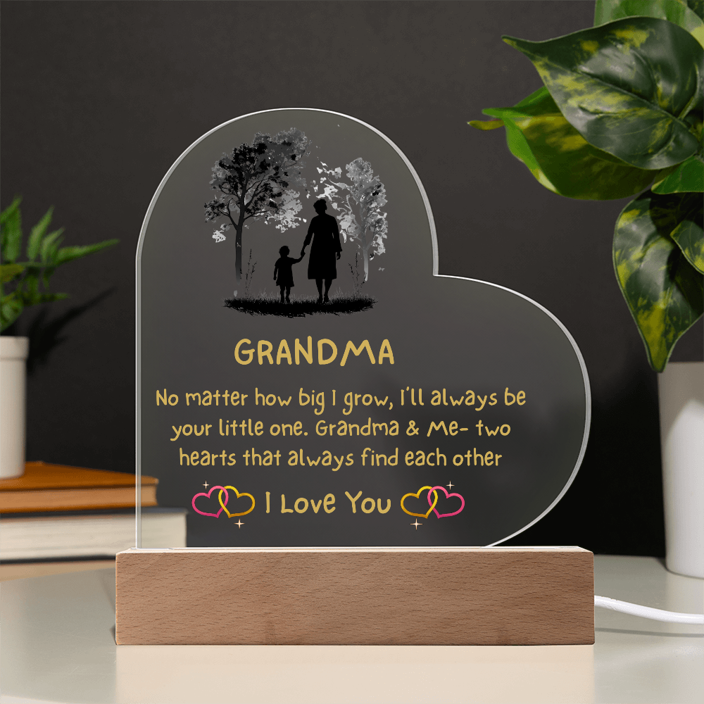Sweet Grandma Gift — A Message From Her Little One