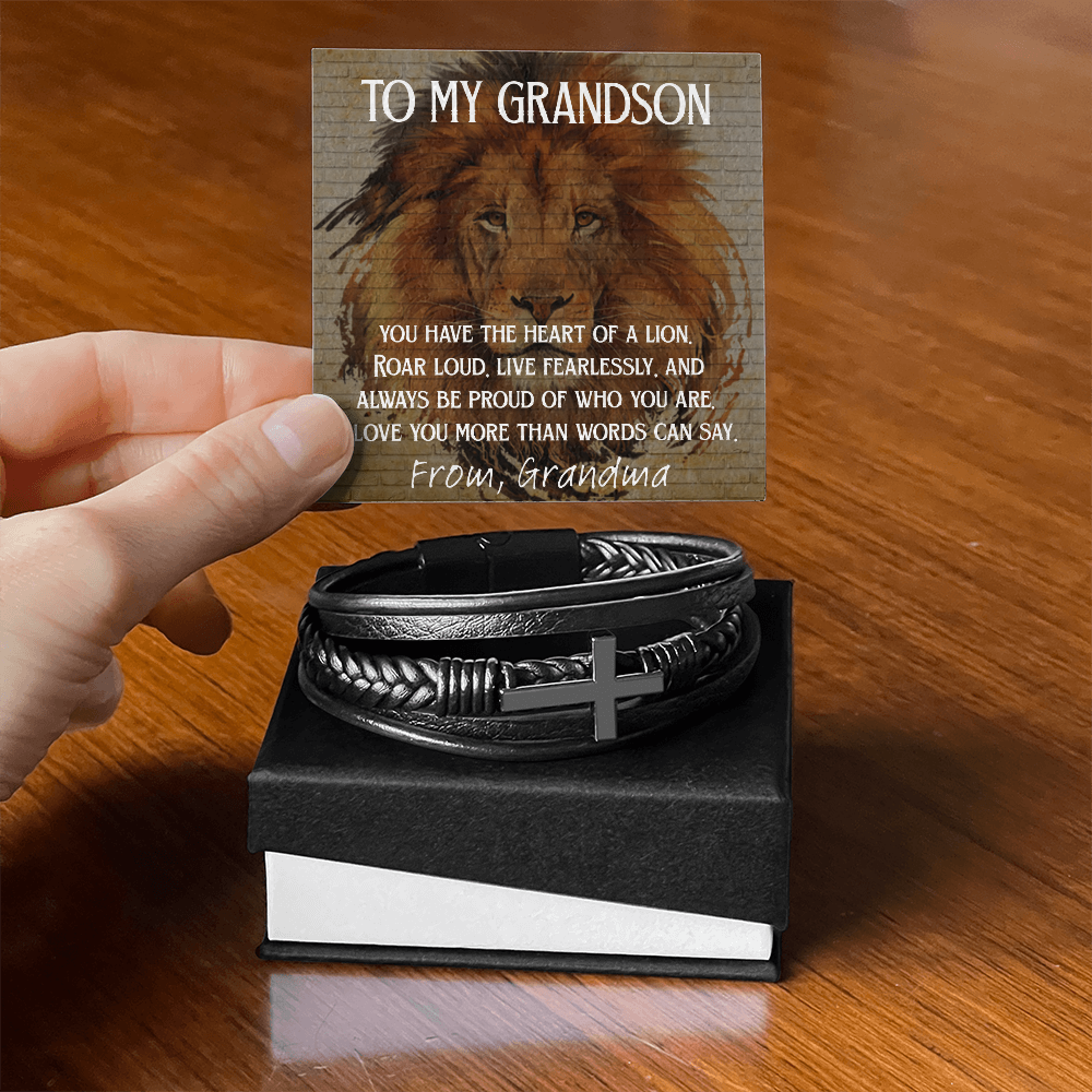Bracelet For A Wonderful Grandson