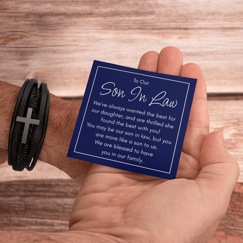 Gift Bracelet for A Wonderful Son in Law