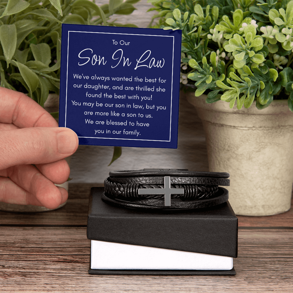 Gift Bracelet for A Wonderful Son in Law
