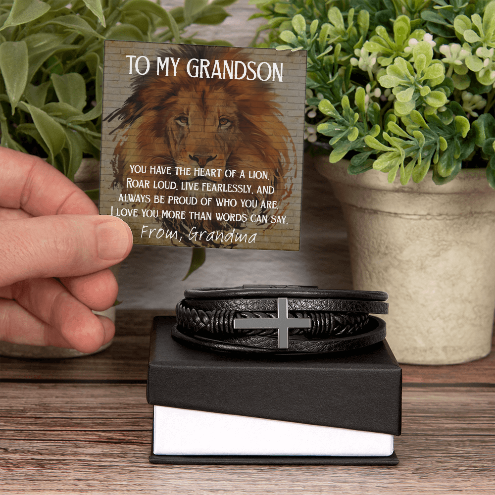Bracelet For A Wonderful Grandson