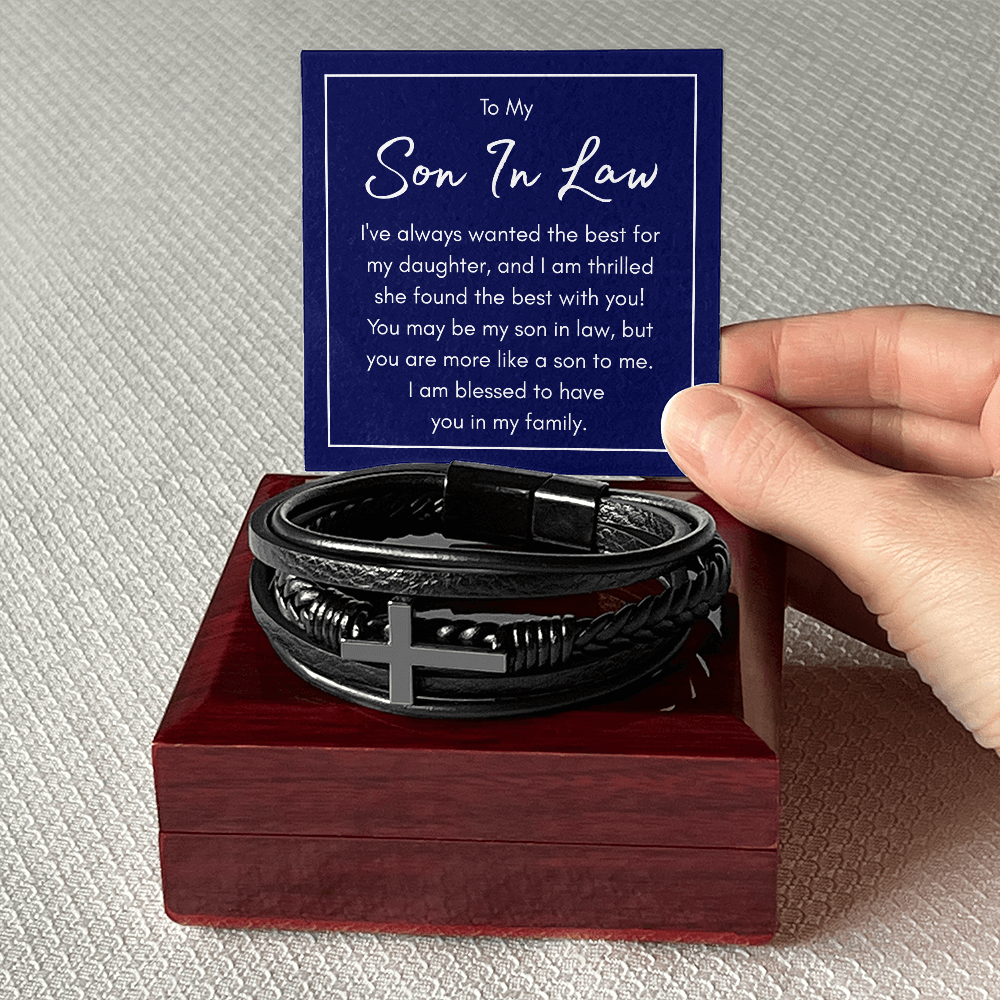 Gift Bracelet For A Wonderful Son In Law