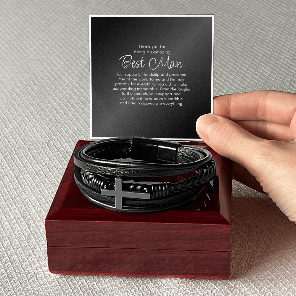 Thank You For Being My Best Man Gift