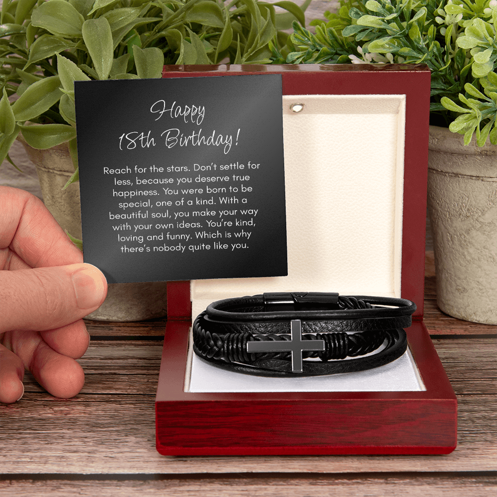 18th Birthday Gift - Gorgeous Bracelet For Him