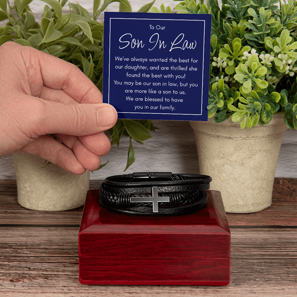 Gift Bracelet for A Wonderful Son in Law