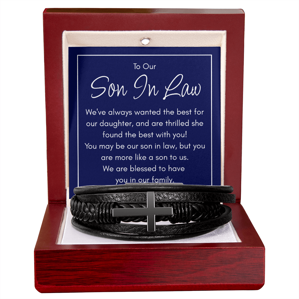 Gift Bracelet for A Wonderful Son in Law