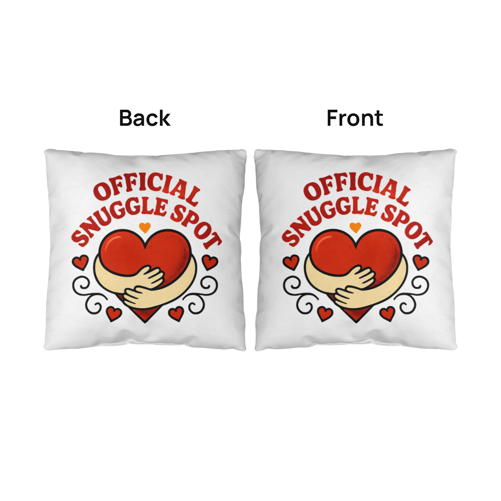 Snuggle Spot Heart Pillow