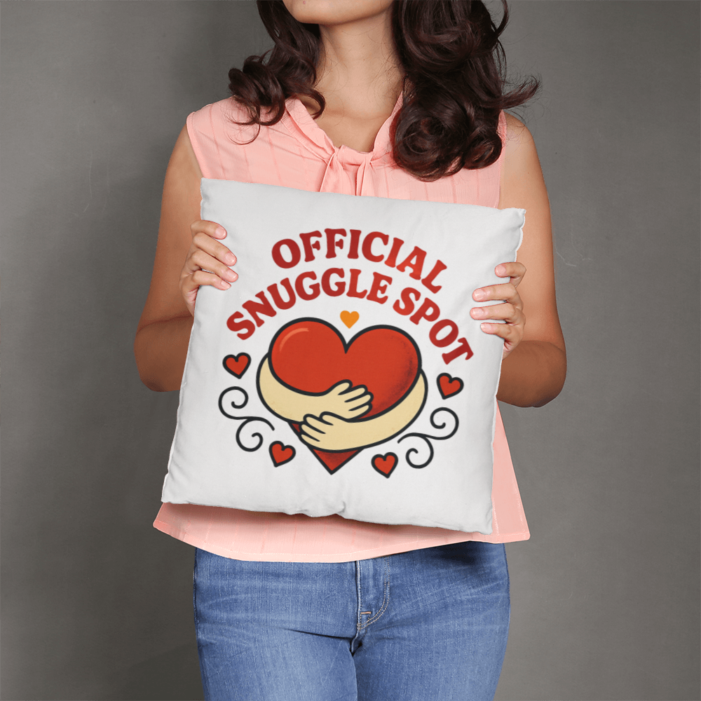 Snuggle Spot Heart Pillow